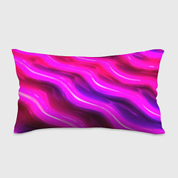 Подушка-антистресс Розовая объемная абстракция, цвет: 3D-принт