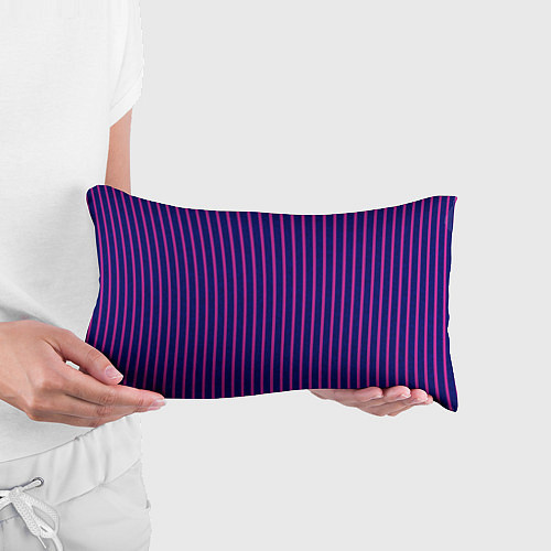 Подушка-антистресс Фиолетовый полосатый / 3D-принт – фото 3