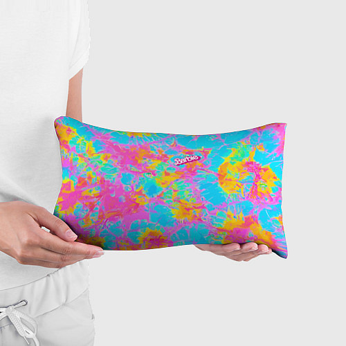 Подушка-антистресс Барбм - цветочный абстрактный паттерн - тай-дай / 3D-принт – фото 3