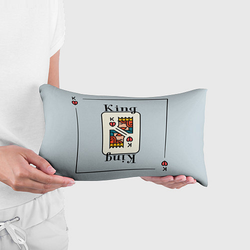 Подушка-антистресс Король червы / 3D-принт – фото 3