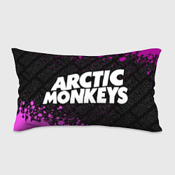 Подушка-антистресс Arctic Monkeys rock legends по-горизонтали, цвет: 3D-принт