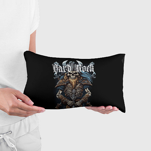 Подушка-антистресс Скелет викинга под Hard Rock / 3D-принт – фото 3
