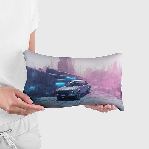 Подушка-антистресс Автомобиль в пурпурной думке / 3D-принт – фото 3