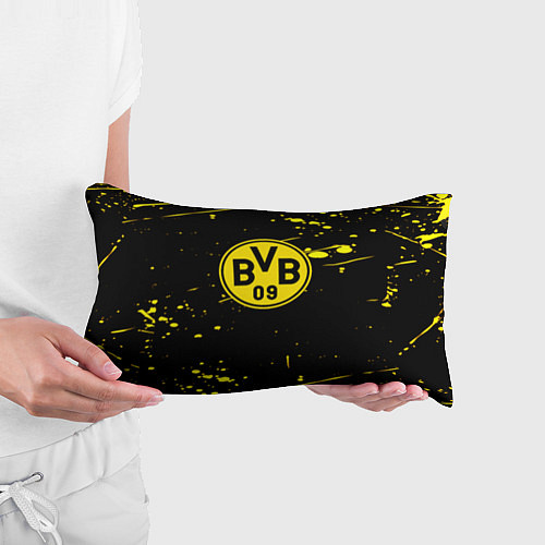 Подушка-антистресс Borussia yellow splash / 3D-принт – фото 3