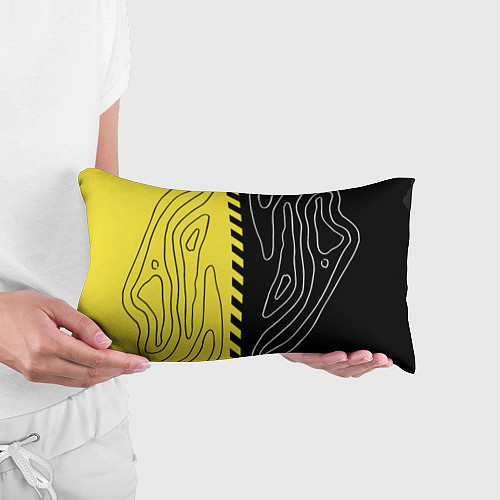 Подушка-антистресс Яркие линии в темноте / 3D-принт – фото 3