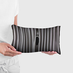 Подушка-антистресс Призрак в серых шторах, цвет: 3D-принт — фото 2