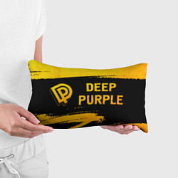 Подушка-антистресс Deep Purple - gold gradient по-горизонтали, цвет: 3D-принт — фото 2