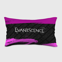 Подушка-антистресс Evanescence rock legends по-горизонтали, цвет: 3D-принт