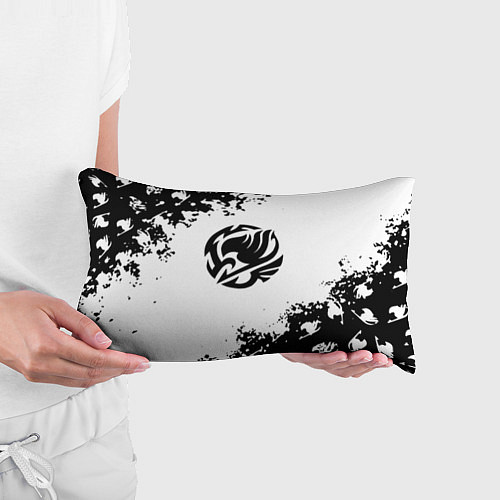 Подушка-антистресс Fairy Tail краски черные / 3D-принт – фото 3