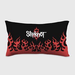 Подушка-антистресс Slipknot в огне, цвет: 3D-принт