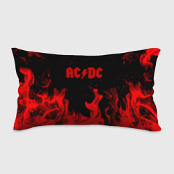 Подушка-антистресс AC DC огненный стиль, цвет: 3D-принт