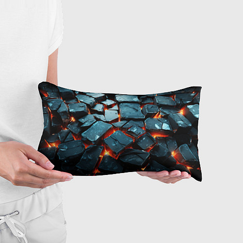 Подушка-антистресс Камни в лаве / 3D-принт – фото 3