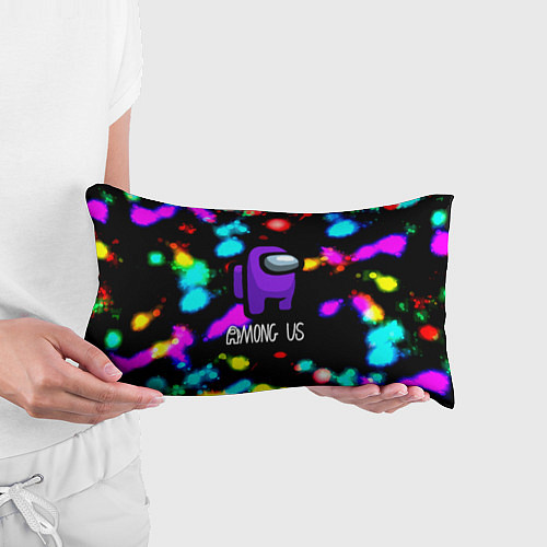 Подушка-антистресс Among us blink neon / 3D-принт – фото 3