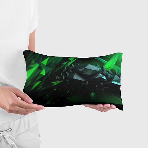 Подушка-антистресс Гармония зеленого хаоса / 3D-принт – фото 3