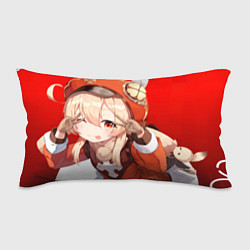 Подушка-антистресс Genshin Impact Кли подмигивающая, цвет: 3D-принт