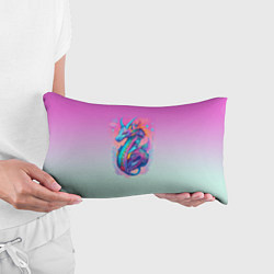 Подушка-антистресс Funny dragon - ai art, цвет: 3D-принт — фото 2
