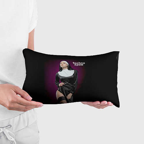 Подушка-антистресс Techno храм монашка в чулках / 3D-принт – фото 3