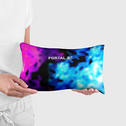 Подушка-антистресс Portal неоновый градиент, цвет: 3D-принт — фото 2