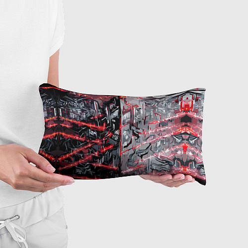 Подушка-антистресс Адский доспех в царапинах / 3D-принт – фото 3