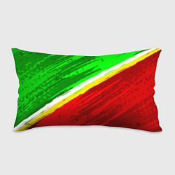 Подушка-антистресс Расцветка Зеленоградского флага, цвет: 3D-принт