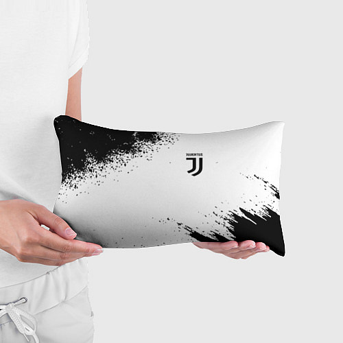 Подушка-антистресс Juventus sport color black / 3D-принт – фото 3