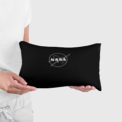 Подушка-антистресс NASA белое лого, цвет: 3D-принт — фото 2