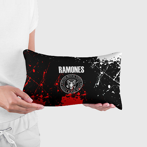 Подушка-антистресс Ramones краски метал группа / 3D-принт – фото 3
