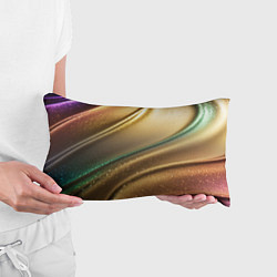Подушка-антистресс Плавные рельефы с блёстками, цвет: 3D-принт — фото 2