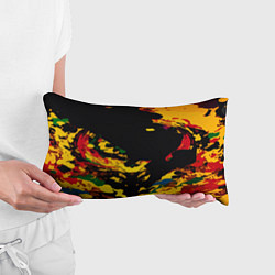 Подушка-антистресс Черная абстрактная дыра, цвет: 3D-принт — фото 2