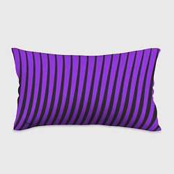 Подушка-антистресс Неоновый фиолетовый полосатый, цвет: 3D-принт