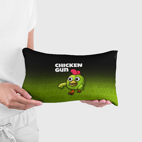Подушка-антистресс Chicken Gun - Zombie Chicken / 3D-принт – фото 3