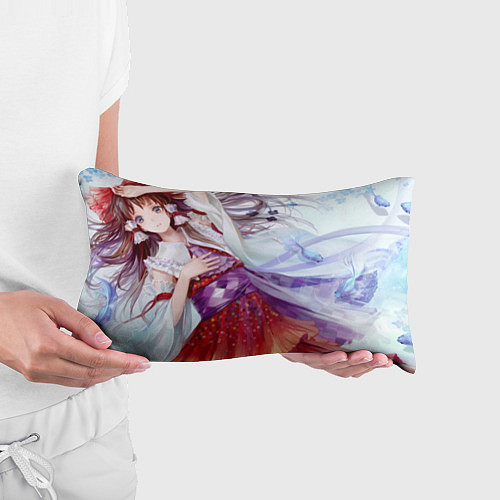 Подушка-антистресс Touhou Project Рейму Cute Flower / 3D-принт – фото 3