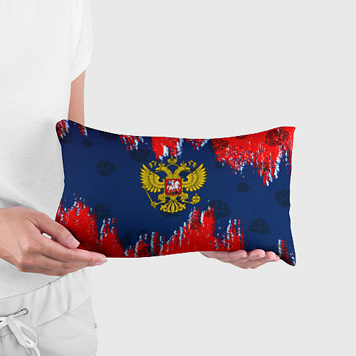 Подушка-антистресс Россия краски герб / 3D-принт – фото 3