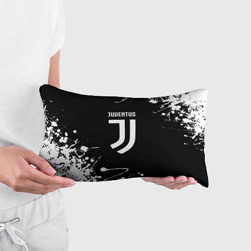 Подушка-антистресс Juventus краски белые / 3D-принт – фото 3