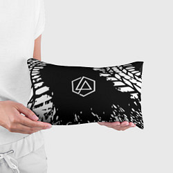Подушка-антистресс Linkin park краски текстура рок, цвет: 3D-принт — фото 2