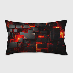 Подушка-антистресс Неоновые квадратики, цвет: 3D-принт