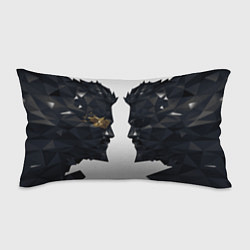 Подушка-антистресс Адам Дженсен в отражении deus ex