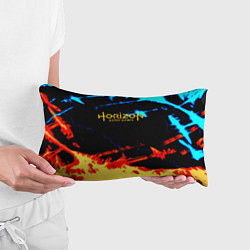 Подушка-антистресс Horizon zero dawn огонь и лёд, цвет: 3D-принт — фото 2