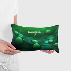 Подушка-антистресс Palworld зеленый мир, цвет: 3D-принт — фото 2