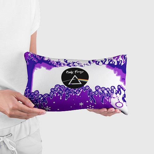 Подушка-антистресс Pink floyd violet splash / 3D-принт – фото 3