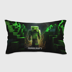 Подушка-антистресс Minecraft зеленый квадратный монстр, цвет: 3D-принт