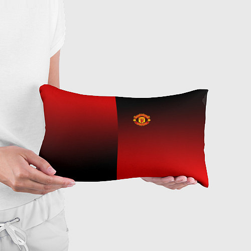 Подушка-антистресс Манчестер Юнайтед градиент спорт / 3D-принт – фото 3