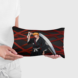 Подушка-антистресс Ичиго Куросаки из Блича, цвет: 3D-принт — фото 2