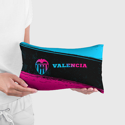 Подушка-антистресс Valencia - neon gradient по-горизонтали / 3D-принт – фото 3