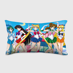 Подушка-антистресс Sailor Moon Усаги Ами Рей Макото Минако, цвет: 3D-принт