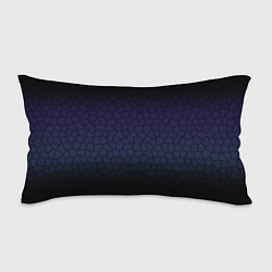 Подушка-антистресс Чёрно-фиолетовый мозаика крупная, цвет: 3D-принт