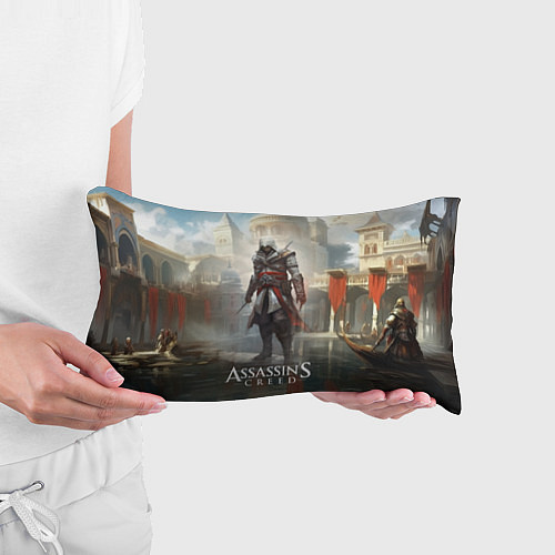 Подушка-антистресс Assassins creed game poster / 3D-принт – фото 3