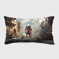 Подушка-антистресс Assassins creed старинный город, цвет: 3D-принт