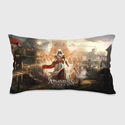 Подушка-антистресс Assassins creed старинный город, цвет: 3D-принт