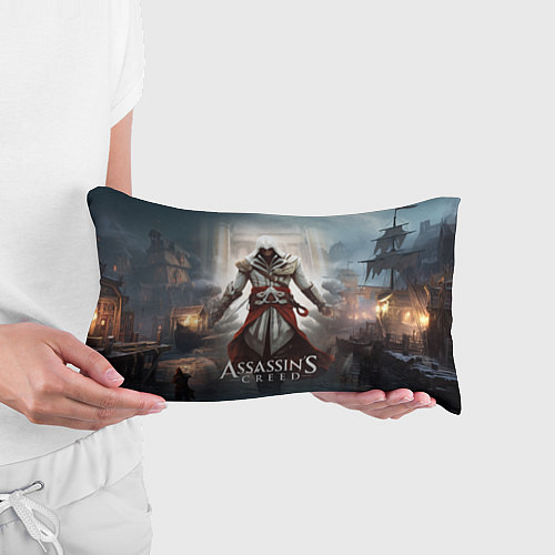 Подушка-антистресс Assassins creed poster game / 3D-принт – фото 3